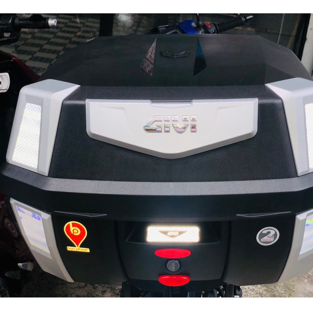 Thùng Sau Givi B42N ANTARTICA - Thùng Givi Chính Hãng 42L Gắn Sau Xe Máy - Bạn Phượt