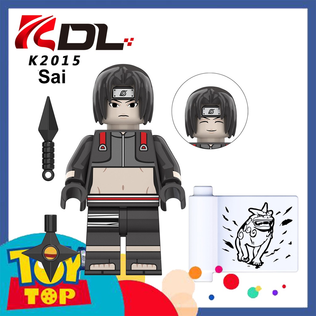 [Có sẵn][Một con] Non - lego Naruto Ninja - Minifigures các mẫu Akatsuki Hidan , Rock Lee , Orochimaru ,  ...KDL 803