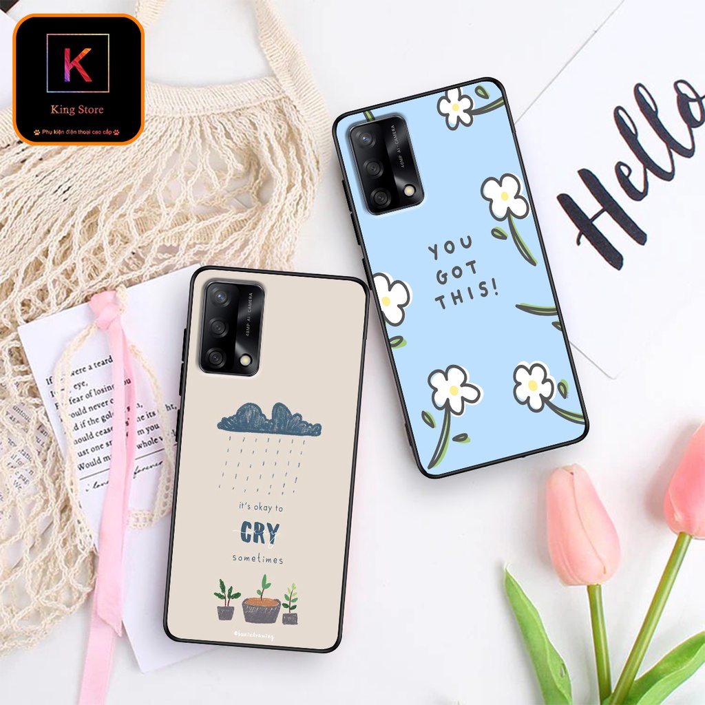 Ốp lưng Oppo A74 - Oppo A74 5G - Ốp in hình BlueSky - Chất liệu TPU chống sốc bảo vệ lưng máy