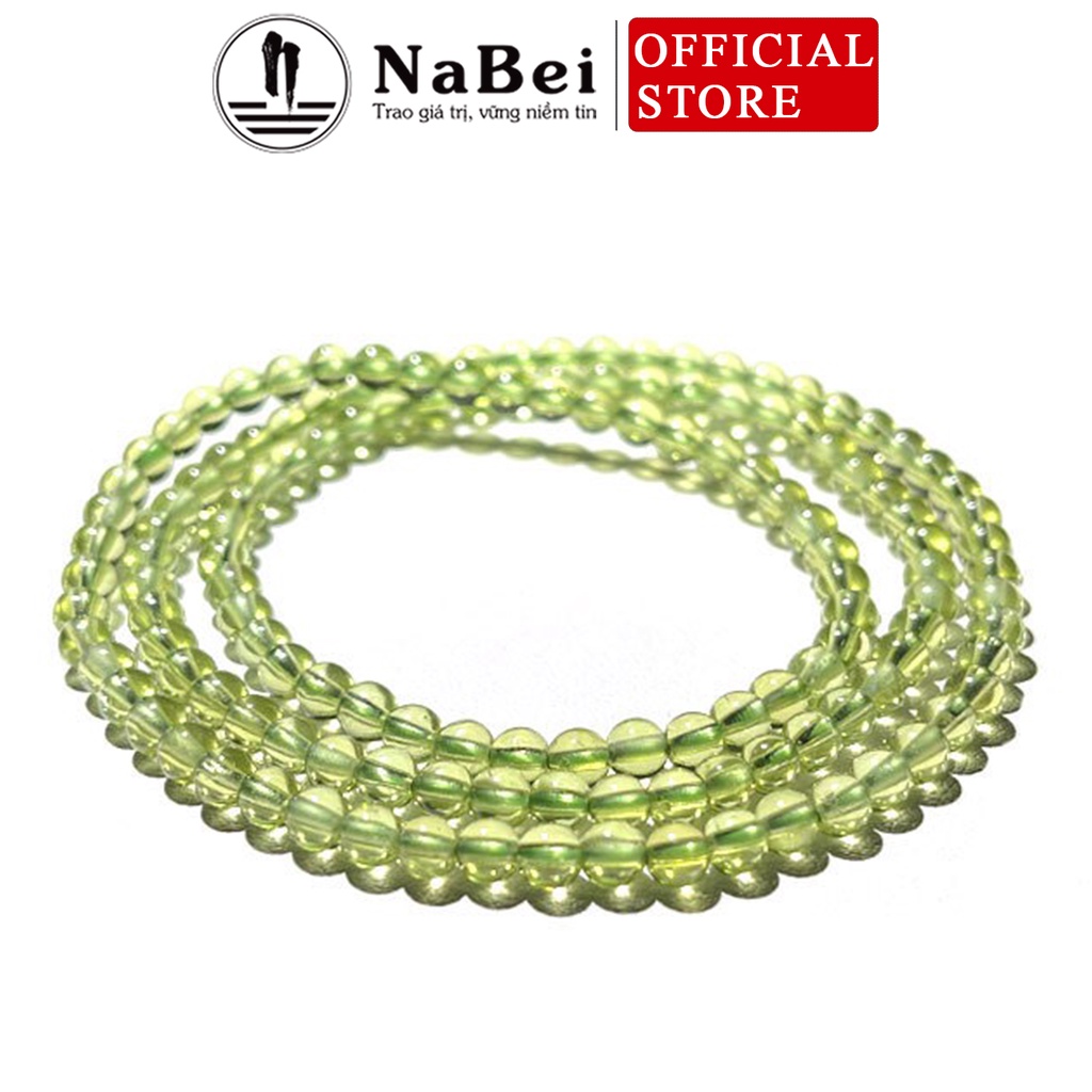 Chuỗi Vòng Tay Đá Peridot Tự Nhiên Phù Hợp Cho Nữ Mệnh Mộc, Hỏa NB232 - Phong Thủy NaBei Store