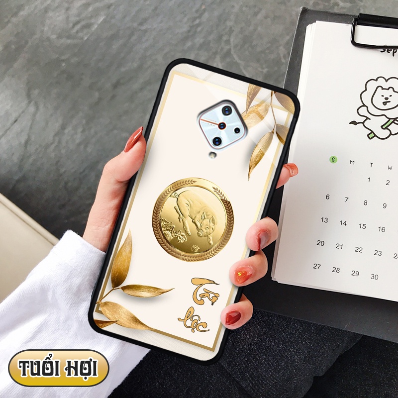 Ốp kính 3D 12 con giáp Vivo S1 PRO