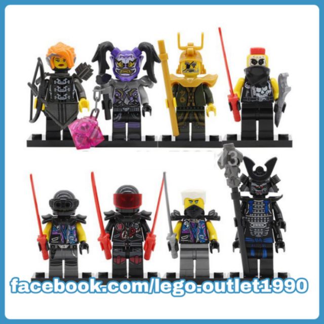 Xếp hình Ninjago Garmadon Lego Minifigures LeLe A009 016
