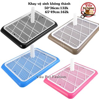 Khay vệ sinh không thành cho chó size L: 65*49cm