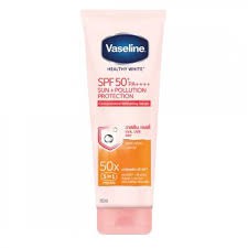 Sữa dưỡng thể Vaseline HEALTHY WHITE SPF 50+ PA++++ SUN +POLLUTION PROTECTION 320ML