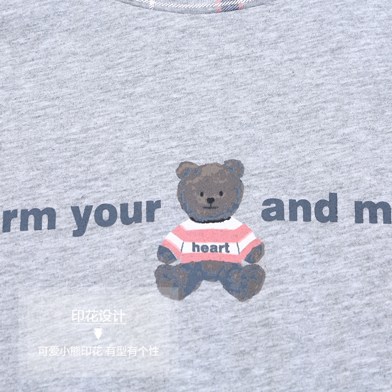 Set Áo Thun Tay Ngắn + Quần Dài Chất Cotton Thiết Kế Đơn Giản Thời Trang Dành Cho Mùa Hè | BigBuy360 - bigbuy360.vn