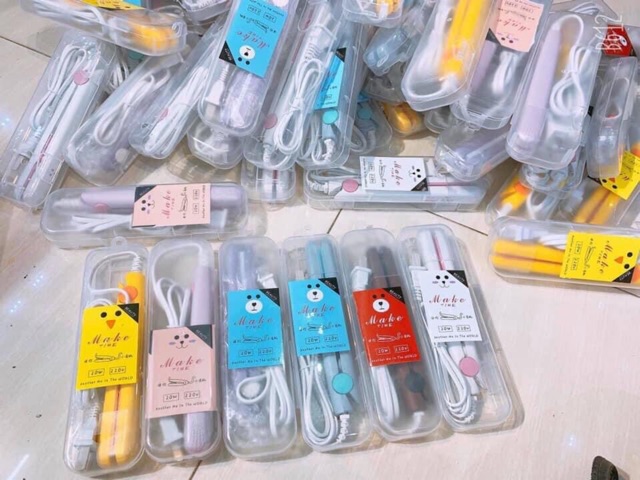 Máy dập xù tóc mini hình thú cute nhỏ gọn