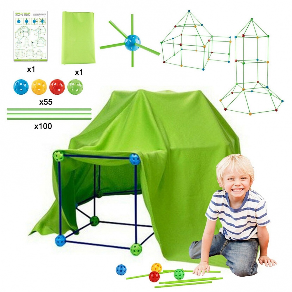 Bộ 155 món đồ chơi xây lâu đài STEM cho bé 5-12 tuổi