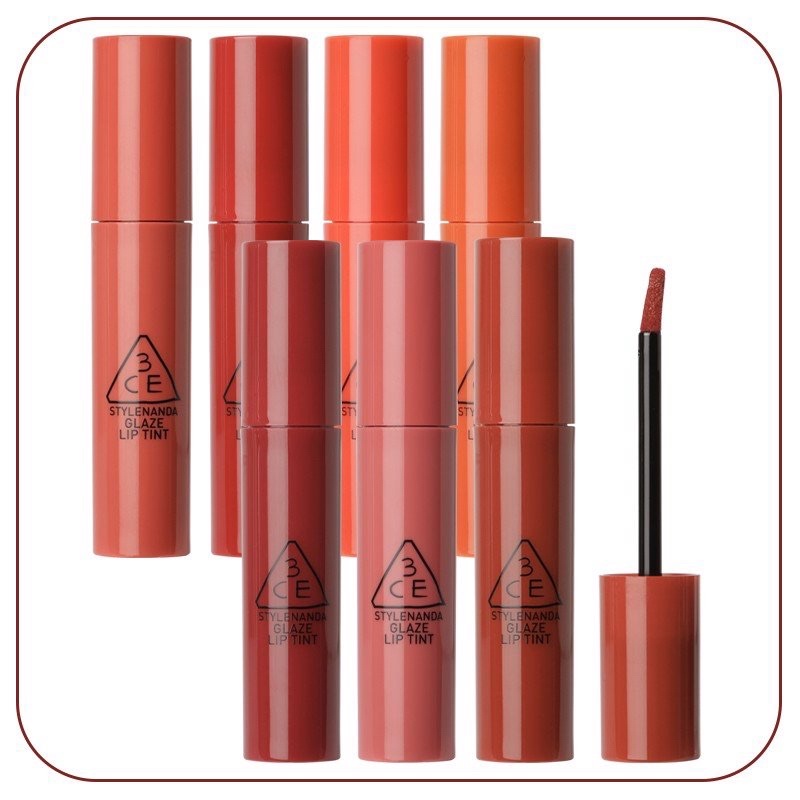 Son Tint Bóng Siêu Lì, Lên Màu Siêu Chuẩn 3CE Glaze Lip Tint 5g