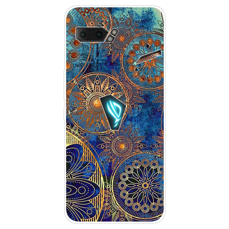 Ốp điện thoại từ TPU silicon mềm họa tiết hoạt hình dễ thương dành cho Asus ROG Phone 2