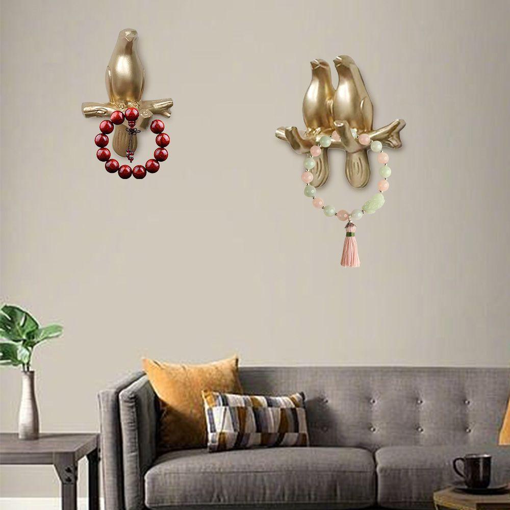 Móc Treo Quần Áo Hình Đầu Hươu Bằng Nhựa Resin Phong Cách Vintage Bắc Âu