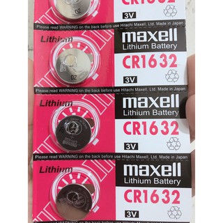1 Viên Pin CR1632 Maxell lithium ( chính hãng)