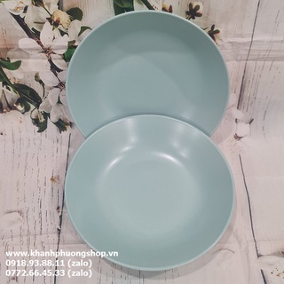dĩa sứ sâu lòng 24cm - dĩa sứ sâu lòng