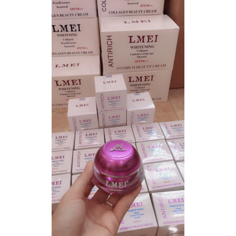 KEM DƯỠNG TRẮNG DA CAO CẤP LMEI TINH CHẤT COLLAGEN - LINH CHI - ĐÔNG TRÙNG HẠ THẢO