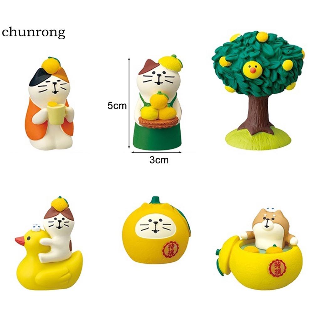 Chú mèo resin mini dùng trang trí phong cách Nhật