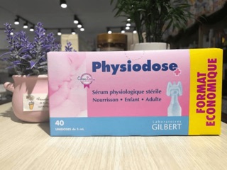 Nước muối sinh lý Physiodose (1 vỉ 5 ống 5ml)