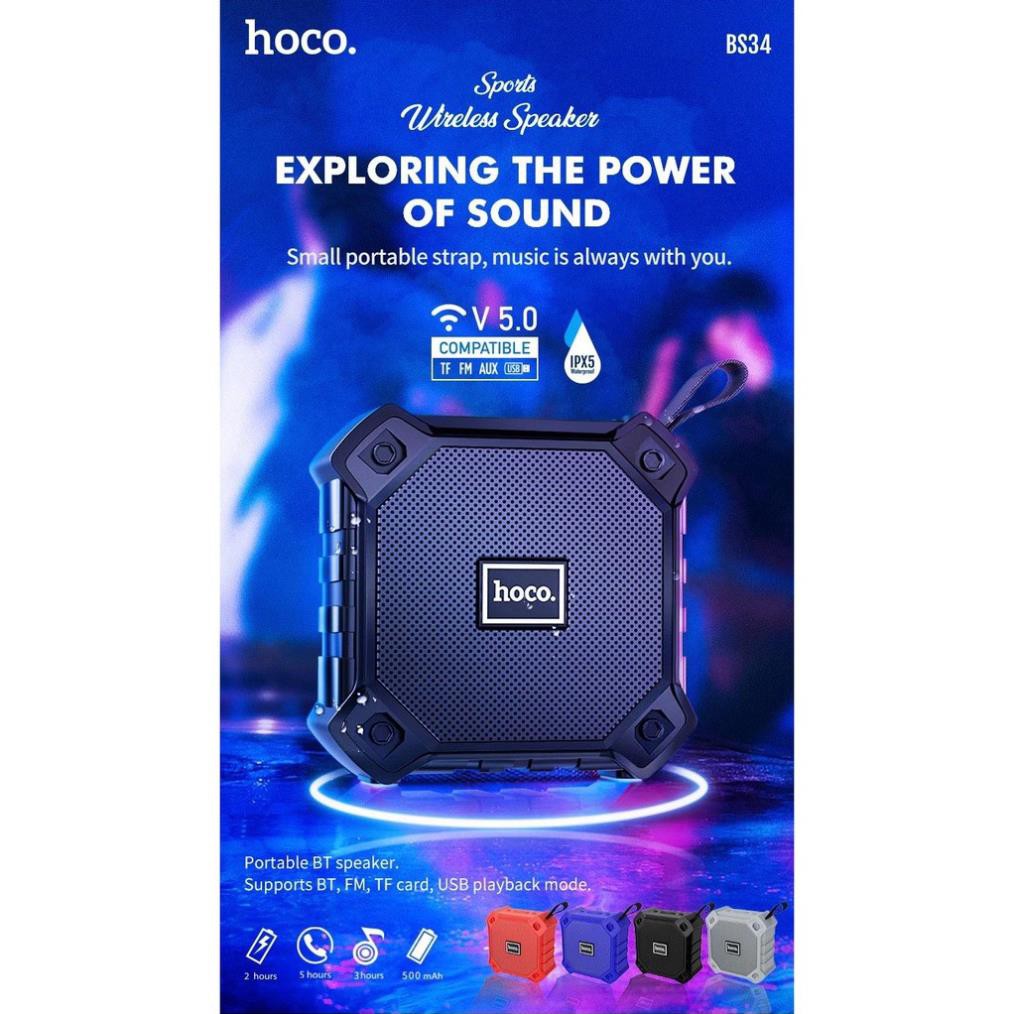 Loa thể thao Bluetooth Chính hãng Hoco BS-34 Bảo hành 1 năm