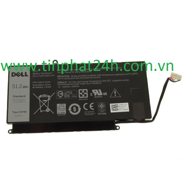 PIN - Battery Laptop Dell Vostro 5470 5480 5460 5560 5439 5475 V5470 V5480 V5460 V5560 V5439 V5475 VH748