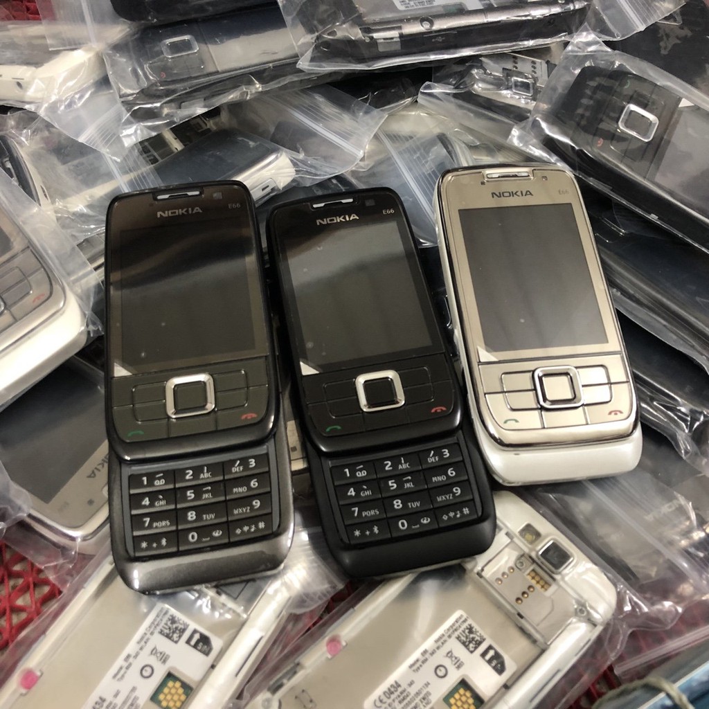 ĐIỆN THOẠI NOKIA E66 NẮP TRƯỢT CHÍNH HÃNG