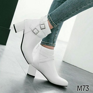 Image of Women's Heels Boots Two Buckle M73