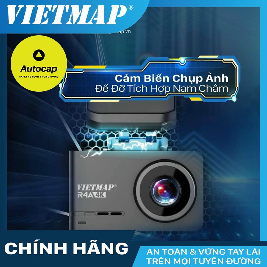 Camera hành trình ô tô VIETMAP R4A tặng thẻ nhớ Class 10