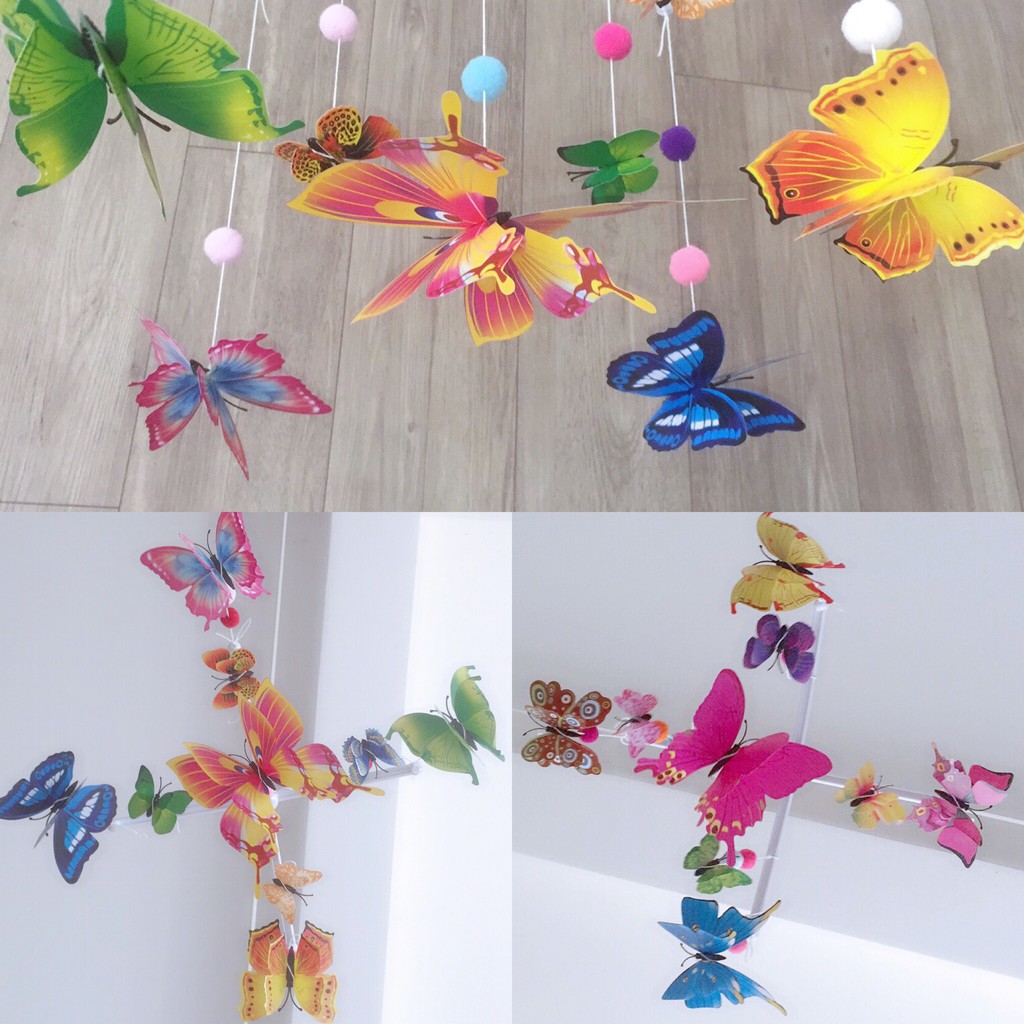 &lt;Rẻ nhất Shopee&gt; Treo nôi bướm lượn Butterfly KÈM KHUNG X