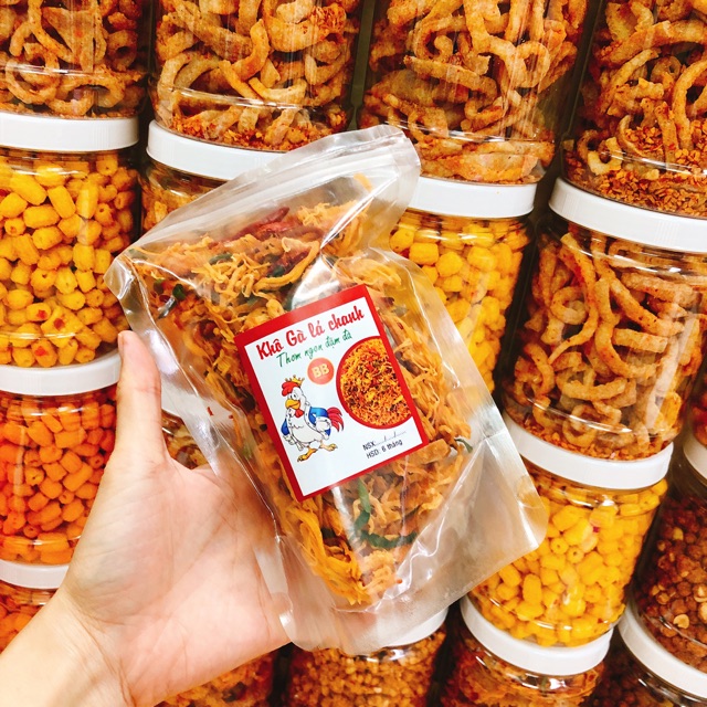 [FREESHIP 99K TOÀN QUỐC] Khô Gà Lá Chanh