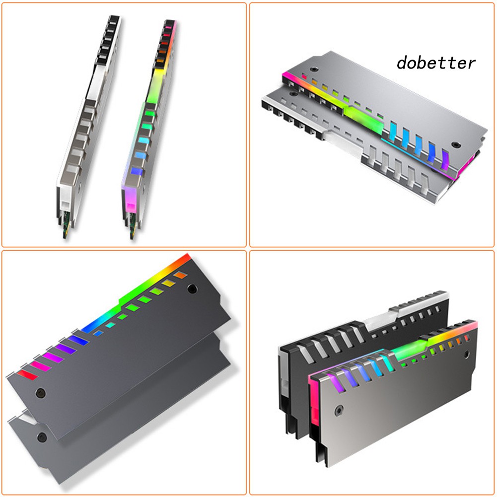 PC Bộ 2 Thanh Nhôm Tản Nhiệt Cho Máy Tính
