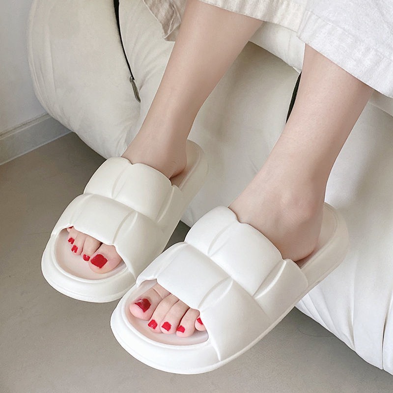 Dép quai ngang nữ ,  dép bánh mỳ Chao 3cm Hàng quảng châu có sẵn 106