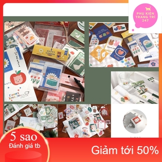 Set 16 Sticker trang trí vở, sổ tay siêu dễ thương - Phụ Kiện Trang Trí 247