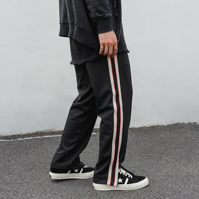 Quần The Bad God Basic Dài Họa Tiết Kẻ Đỏ Chất Liệu Poly Thoáng Mát - Lỗi 1 Đổi 1 | BigBuy360 - bigbuy360.vn