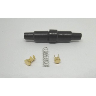 Đế gắn cầu chì ống dùng với cầu chì ống 5x20mm (kiểu có ren xoắn ốc, chưa gắn dây)(combo 2 bộ)