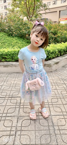Váy công chúa (ảnh thật)