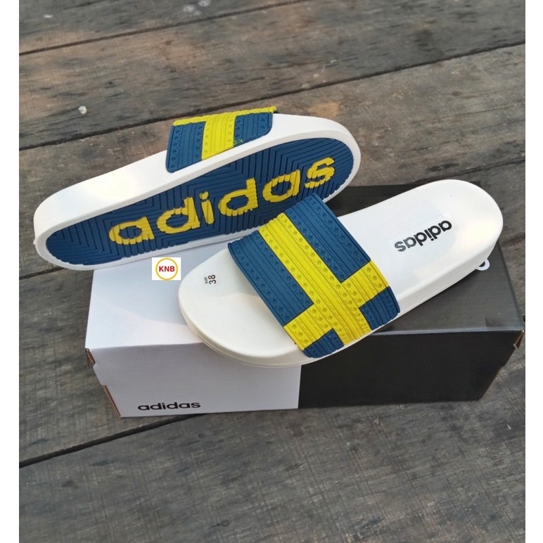 Dép Quai Ngang adidas ❤️FREESHIP+ Hộp❤️ Dép Quai Ngang Thể Thao Nam Nữ