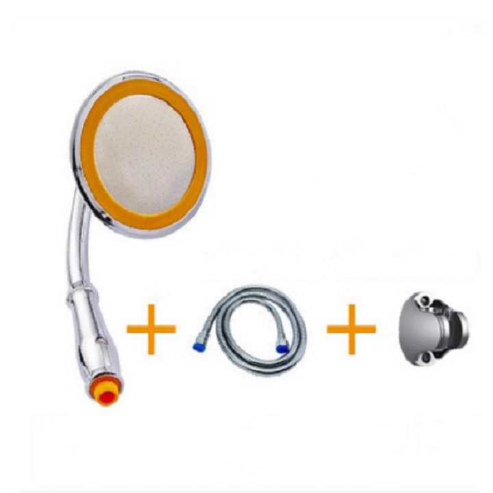 Bộ vòi hoa sen tăng áp lớn bát sen bản rộng 15 cm VHS04