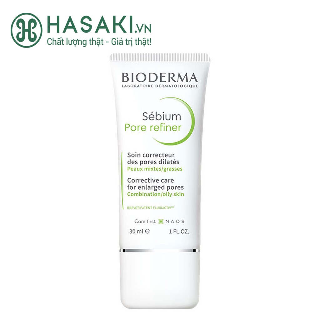 Kem Dưỡng Bioderma Giúp Se Khít Lỗ Chân Lông, Giảm Bóng Nhờn Sébium Pore Refiner 30ml