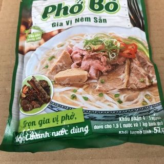 Túi Gia Vị Phở Bò Aji Quick 57g