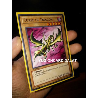 Thẻ bài yugioh chính hãng Curse of Dragon - Common