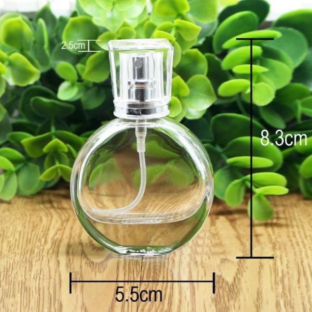 Chai lọ chiết nước hoa hình chữ O 25ml đựng dầu thơm , phụ kiện du lịch