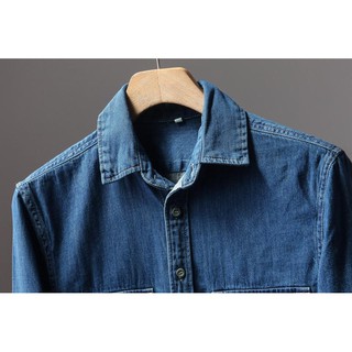 Áo sơ mi jean denim ASMB04