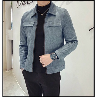 Áo khoác nam mẫu mới phối túi