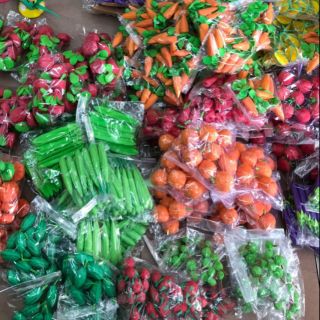 Trái cây, củ quả bằng xốp bitit chuyên dùng mầm non