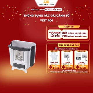 Thùng đựng rác thông minh gài cánh tủ - có thể gập gọn VKIT R01
