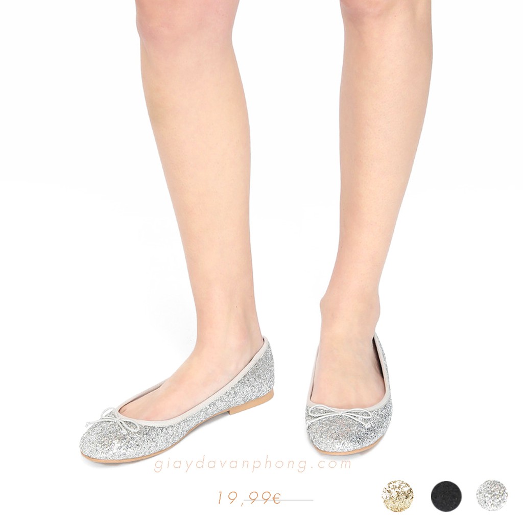 GIÀY BÚP BÊ KIM TUYẾN NƠ VIỆT NAM XUẤT KHẨU - GIÀY CẶP MẸ VÀ BÉ GÁI