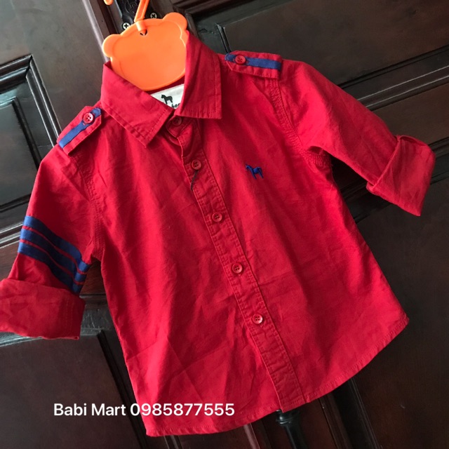 Áo sơ mi dành cho bé trai