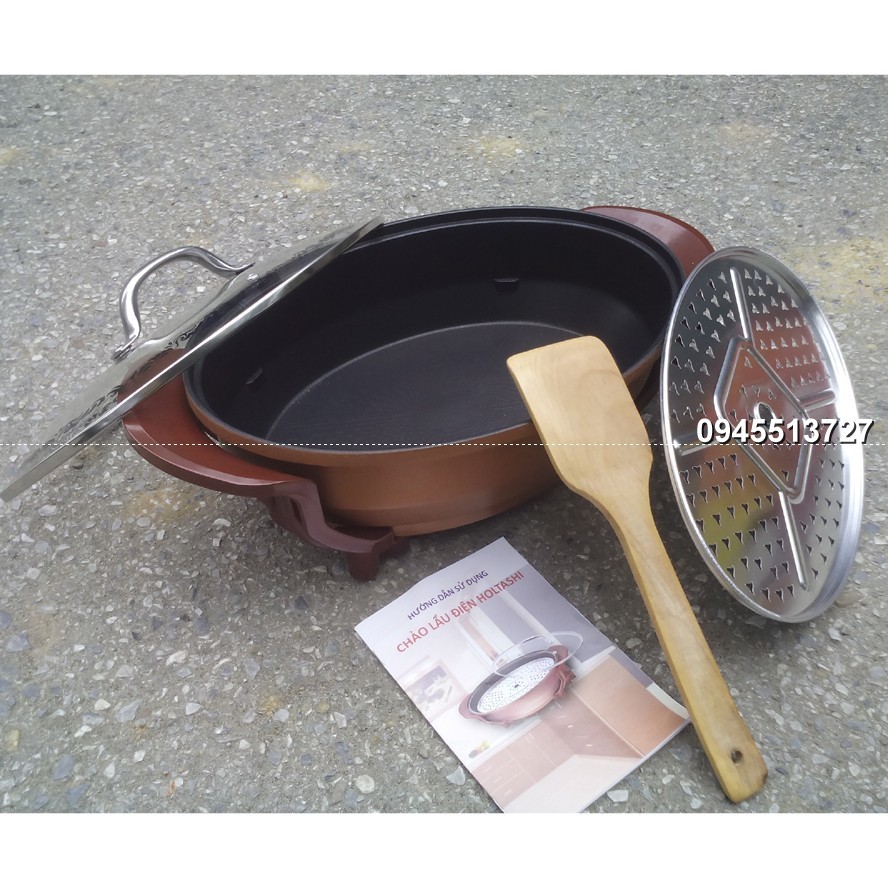 Bảo Hành 18Tháng Chảo lẩu chảo cá Holtashi TC 2015 2R Nhật Bản