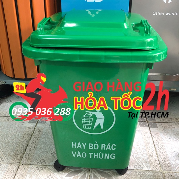 THÙNG RÁC NHỰA 60 LÍT