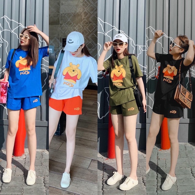 Set Bộ Gấu Pooh Hot Hit