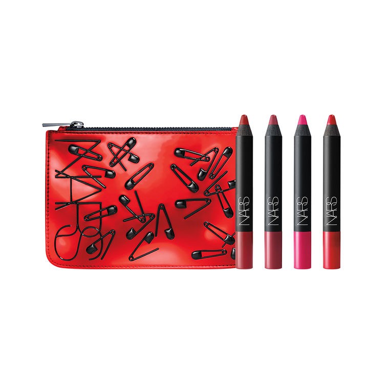 SET SON LÌ DẠNG BÚT CHÌ NARS RIOT VELVET MATTE LIP PENCIL SET