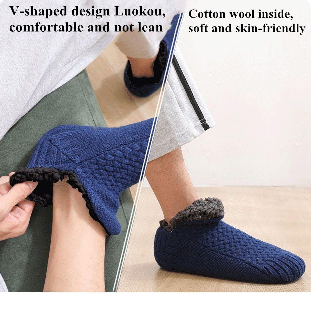 Giày Tất Chống Trượt Thời Trang Mùa Đông Cho Nam Nữ