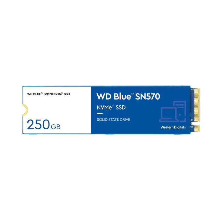 Ổ Cứng SSD Western Digital Blue 250GB WDS250G3B0C (M.2 2280 PCIe NVMe3 x4)